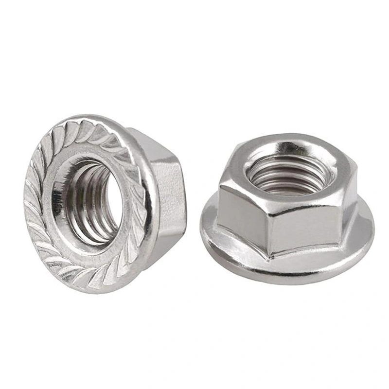 Hạt hex được mạ niken với mặt bích